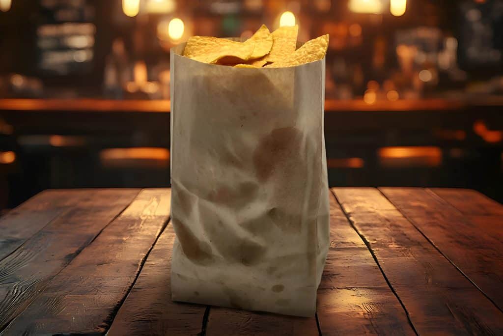 Image of restaurant’s takeout packaging
