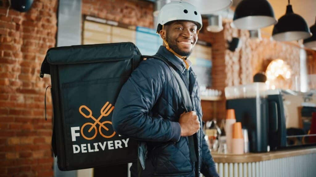 Image of food delivery