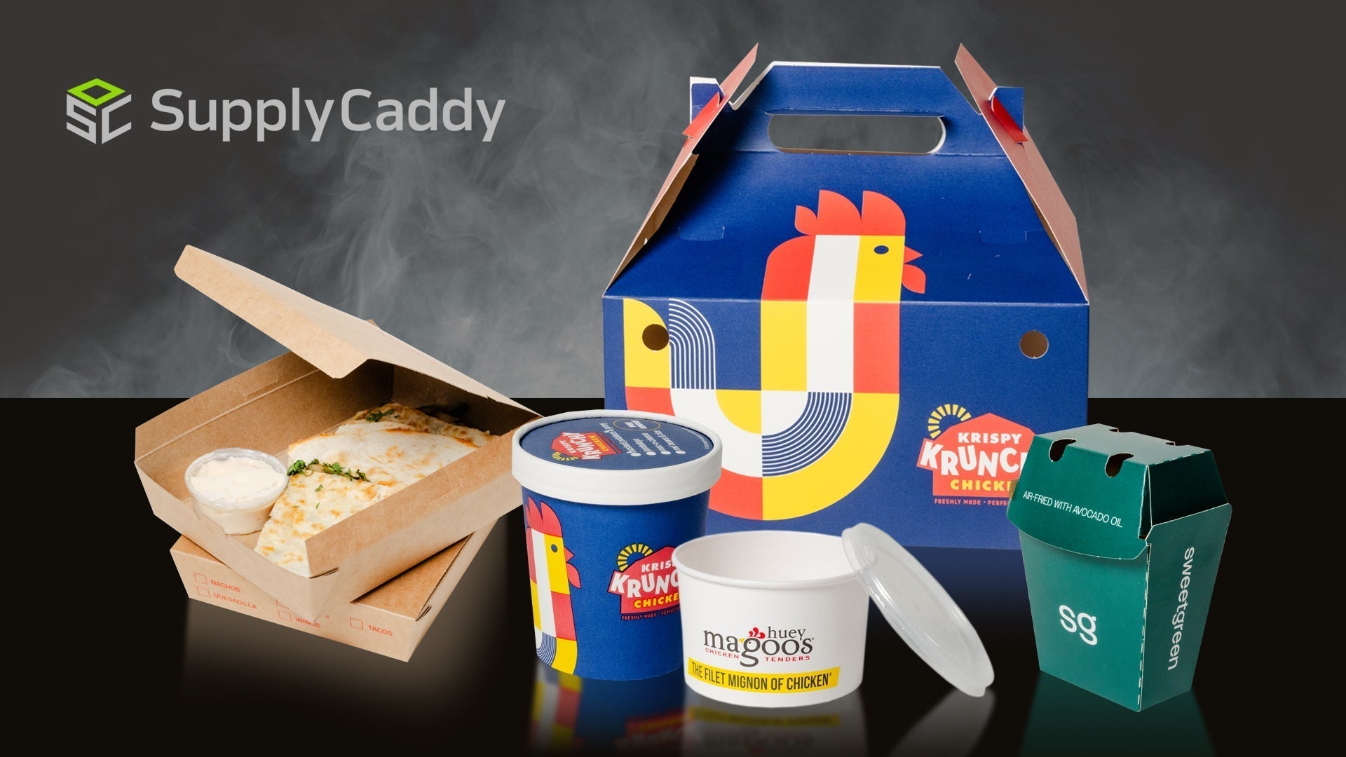 Image of take out containers