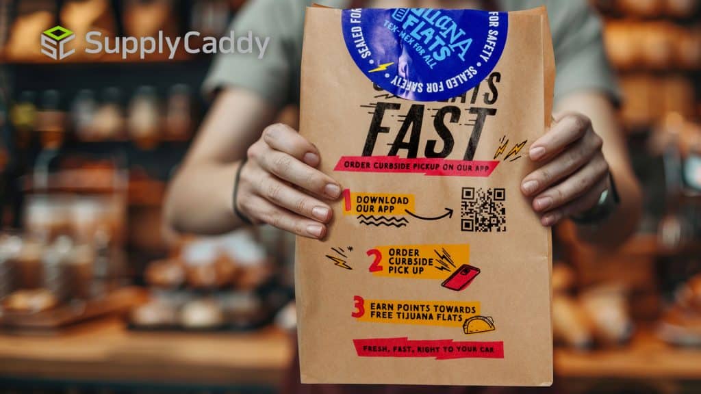 Image of ghost kitchen packaging