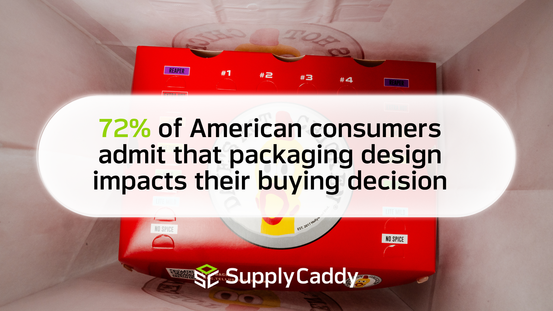 Image of custom branded food packagin