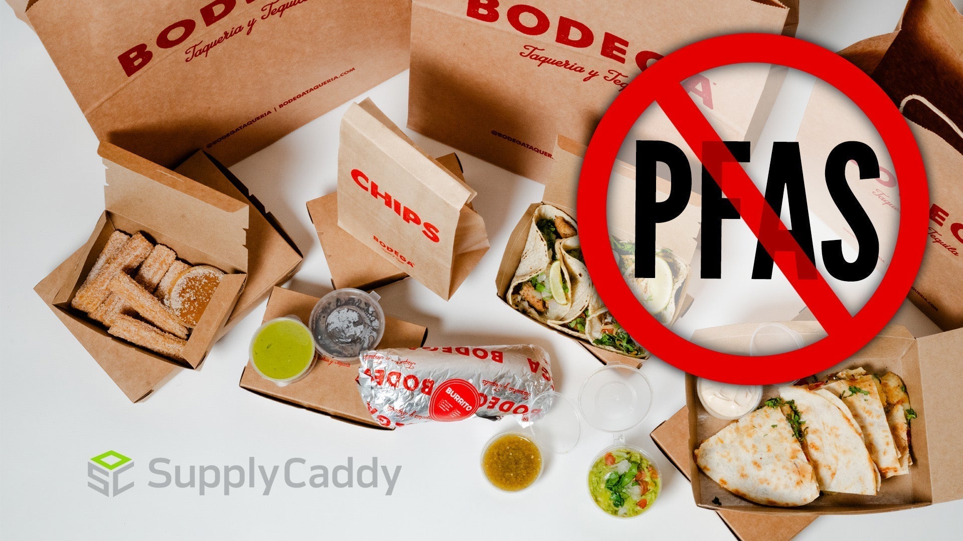 Image of PFAS in food packaging