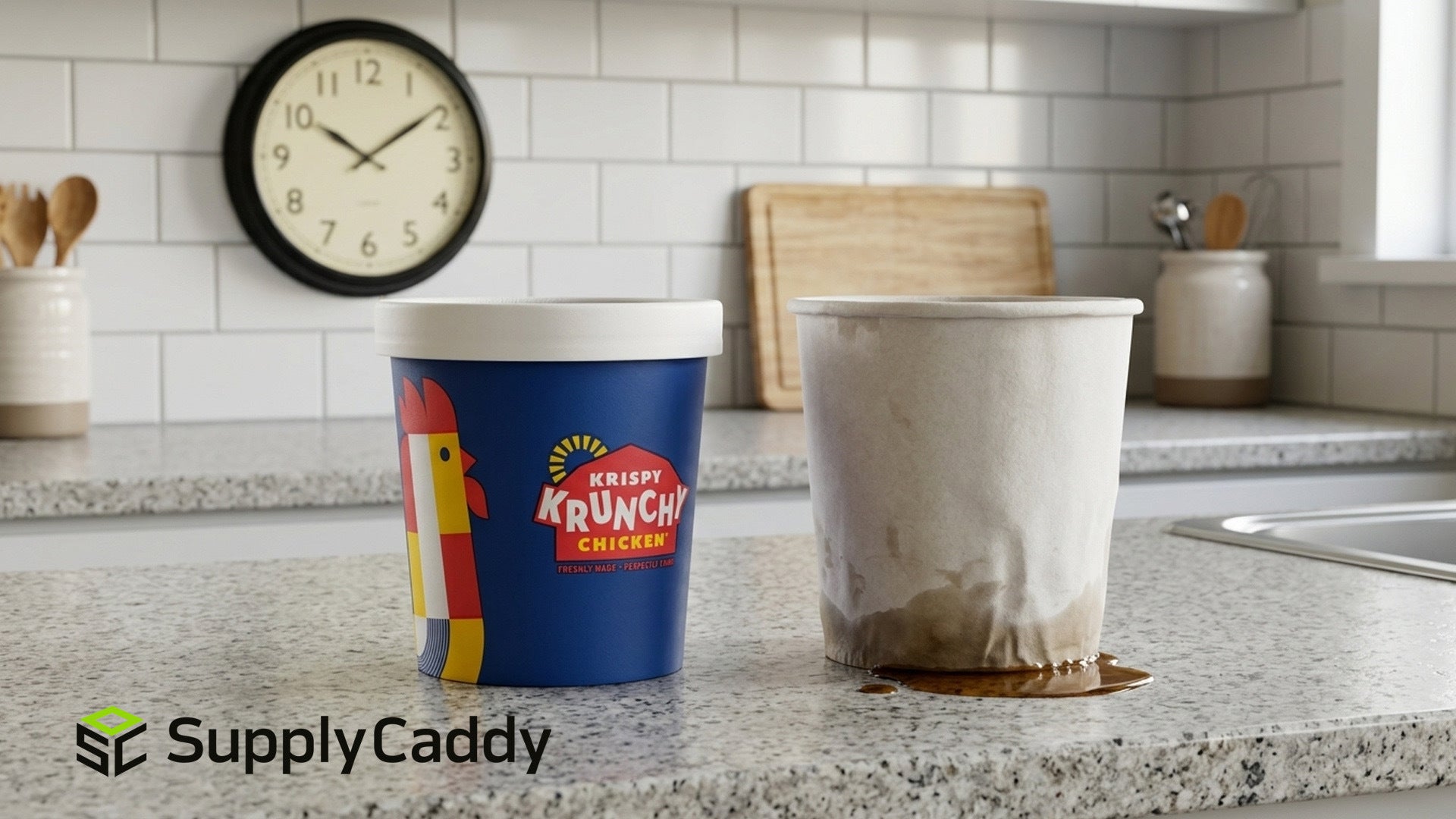 Image of food containers for long deliveries