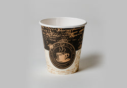 Image of 10oz Squat Single Wall Hot Paper Cup